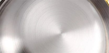 Pot à alcool en acier inoxydable, or sec, petit marmite, restaurant, hôtel, ménage commercial, shabu, pot à frire, réchaud de mariage