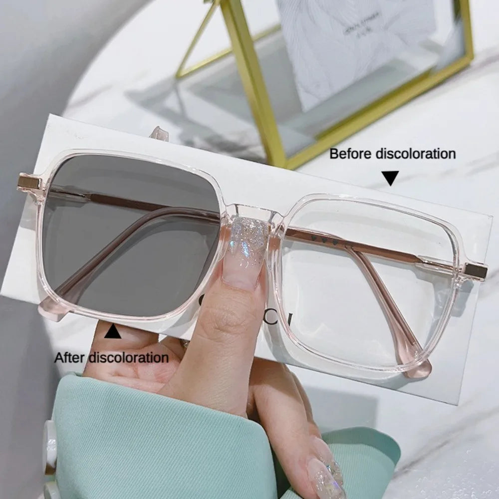 Lunettes photochromiques Anti-rayonnement en métal pour femmes et hommes, cadeau