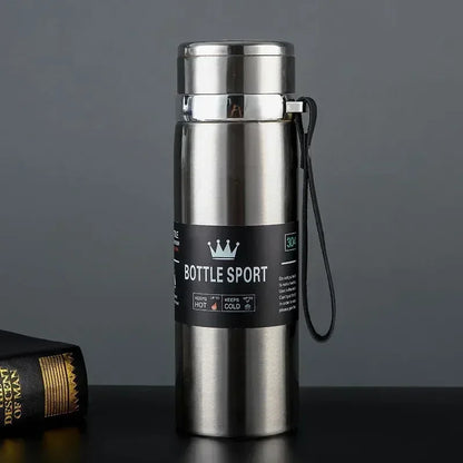 Bouteille d'eau thermique garder la bouteille d'eau froide et chaude Thermos pour café thé flacons sous vide bouteille Thermos en acier inoxydable cadeaux