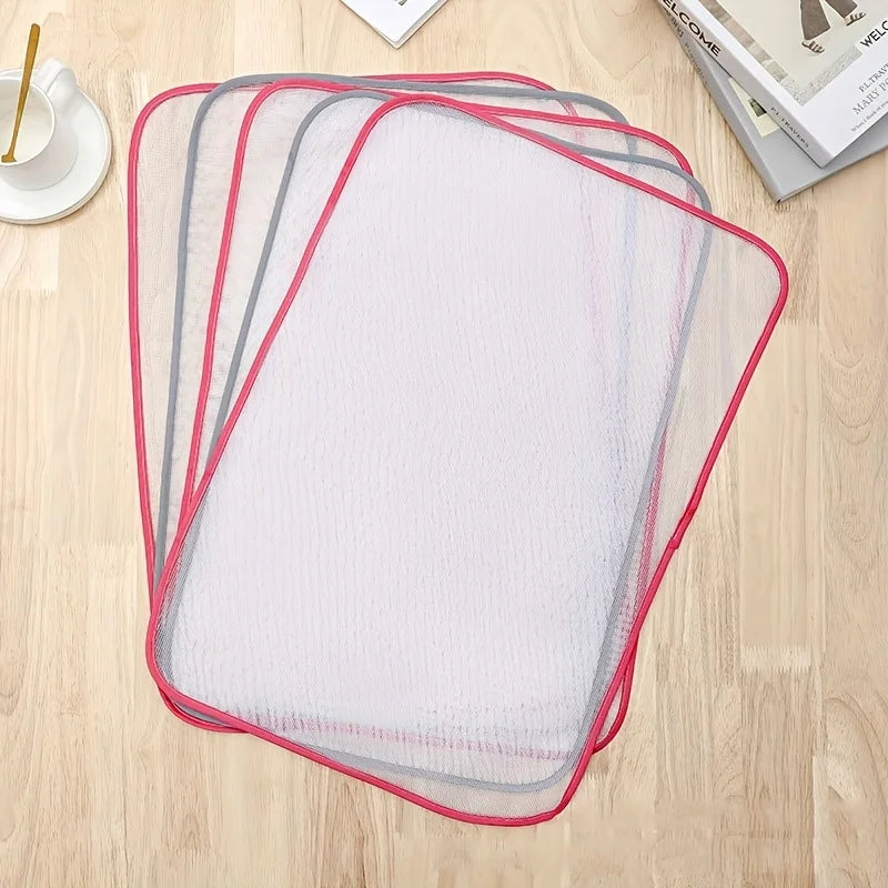 Tissu de repassage résistant à la chaleur, 1/3 pièces, tapis de repassage en maille à usage domestique pour coussinets et couvertures en fer, tapis de Protection thermique de couleur aléatoire