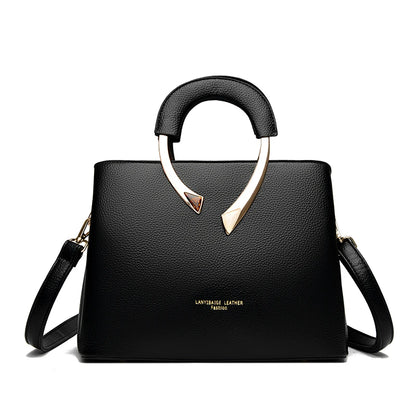 Sacs à main de luxe femmes sacs concepteur 3 couches en cuir souple épaule Sac à bandoulière dames grande capacité Shopping messager fourre-tout