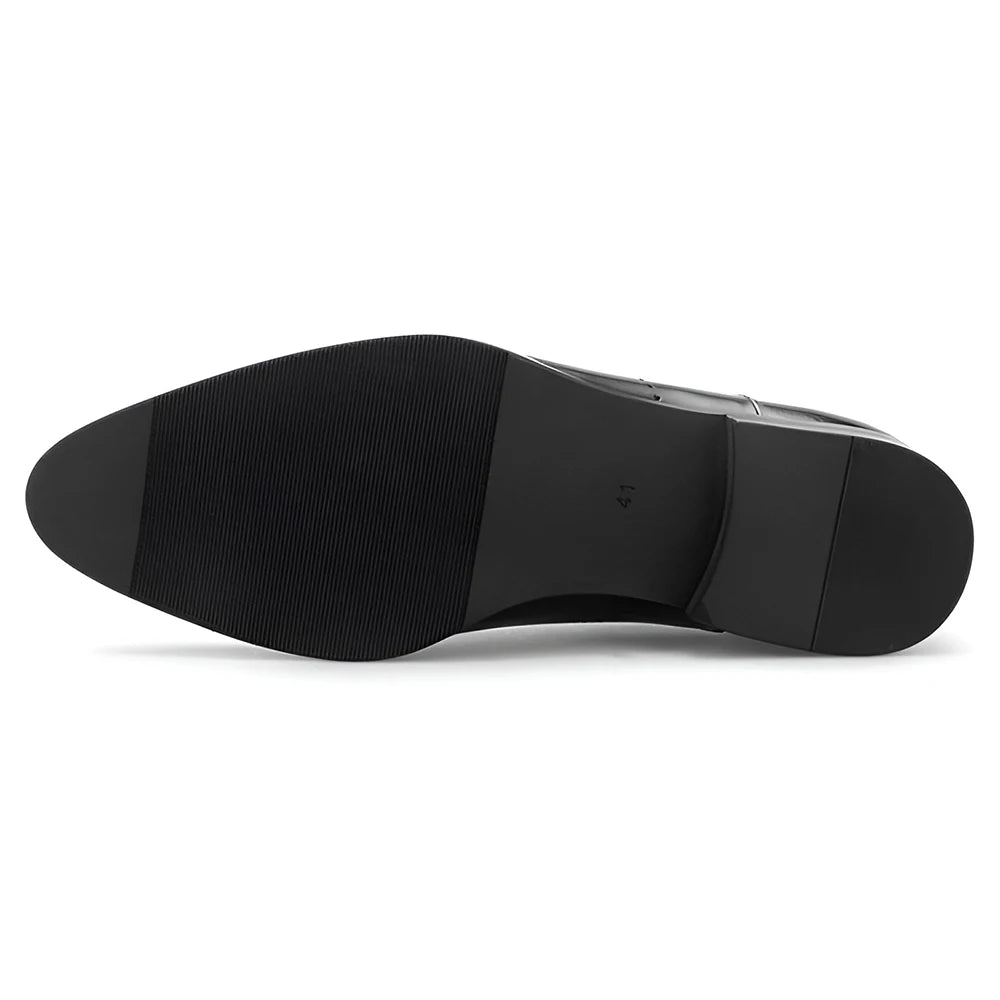 Chaussures Oxford en cuir véritable pour hommes, chaussures de haute qualité, faites à la main, pleine fleur, pour les affaires, décontractées, pour la vie quotidienne, 2024