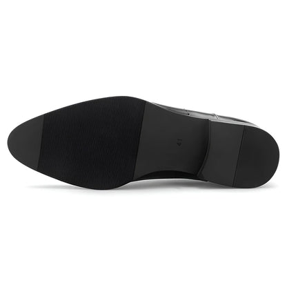 Chaussures Oxford en cuir véritable pour hommes, chaussures de haute qualité, faites à la main, pleine fleur, pour les affaires, décontractées, pour la vie quotidienne, 2024