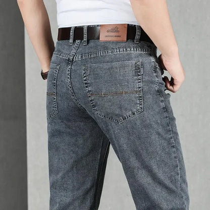 Jean pour hommes, vêtements de travail, pantalon de Cowboy, mode, haute qualité, Original, classique, droit avec poches, Baggy, nouvelle collection 2024