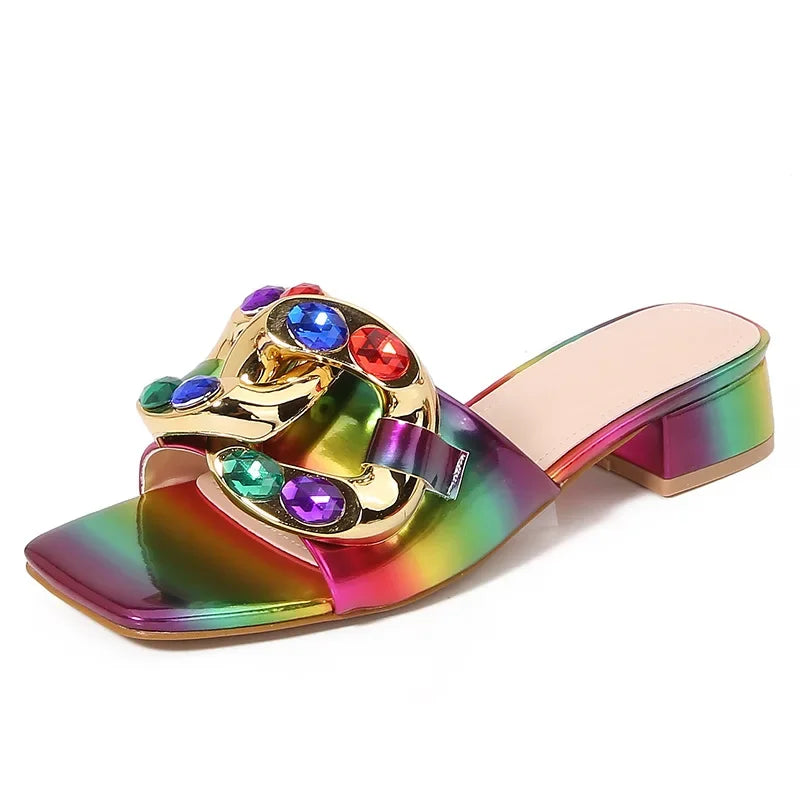 Pantoufles d'été pour femmes, chaussures grande taille 36-42, sandales de plage confortables à enfiler, pantoufles décontractées antidérapantes