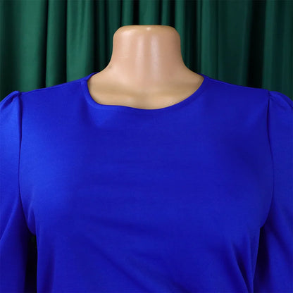 FairyShely-Robe longue à manches courtes pour femmes, grande taille, col rond, grandes robes pour dames, robe de soirée serrée, robe curvy, monochromatique, été, 2025