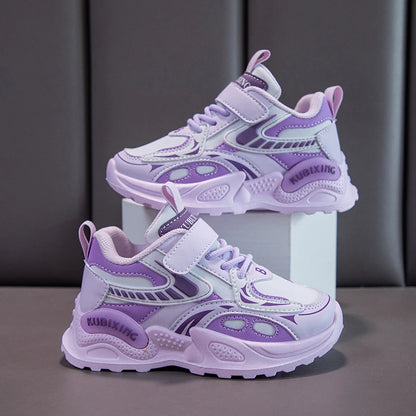 Chaussures à plateforme en cuir pour filles, baskets de luxe pour enfants, chaussures mignonnes pour enfants, rencontres scolaires, mode, nouveau, 2024