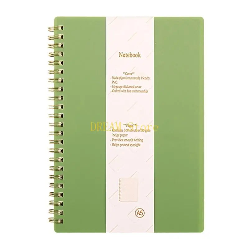 Twin Coil Binding Notebook Journal doublé 160 pages Collège Règle Book Book Best Sale