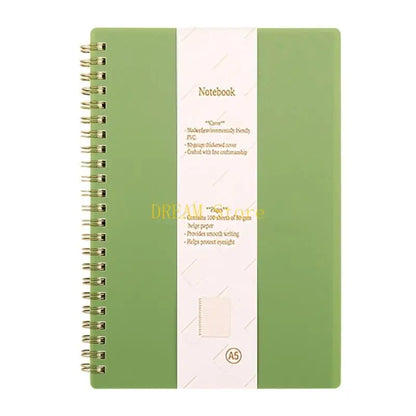Twin Coil Binding Notebook Journal doublé 160 pages Collège Règle Book Book Best Sale