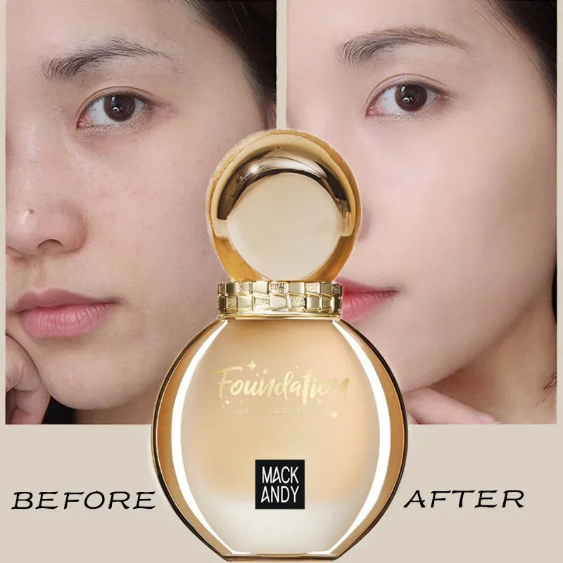 Fond de teint liquide à couverture complète pour le visage, maquillage imperméable, longue durée, correcteur facial, crème blanchissante BB, cosmétiques coréens, 40ml