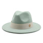 Nouveau chapeau Fedora pour femmes hiver élégant mode formelle mariage décorer église casquette Panama fête Jazz chapeau chapeau femme