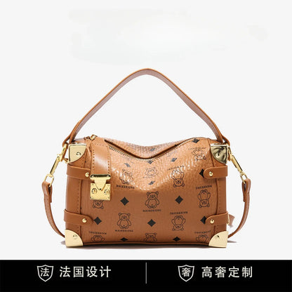 Sac à main polyvalent, nouveau Style étranger, couleur personnalisée, à la mode, couleur contrastée, épaule unique, portée Oblique, printemps 2025