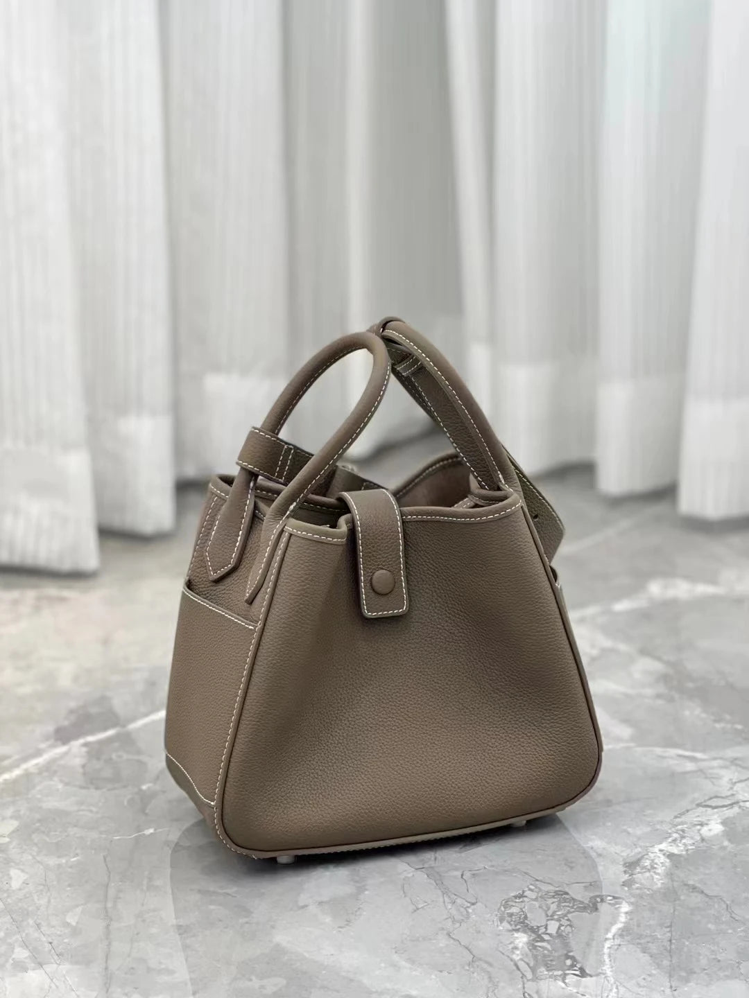 Sac seau en cuir de grande capacité pour femmes, Design de luxe, sacs à main en cuir de vache de haute qualité, sac de dîner élégant haut de gamme pour dames