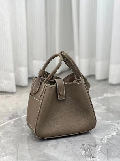 Sac seau en cuir de grande capacité pour femmes, Design de luxe, sacs à main en cuir de vache de haute qualité, sac de dîner élégant haut de gamme pour dames