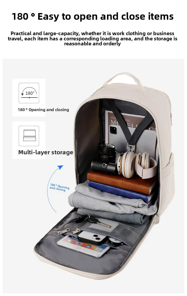 Sac à dos pour hommes et femmes, bagage à main 40x20x25, sac de cabine léger pour avion, sac à dos de voyage étanche pour ordinateur portable