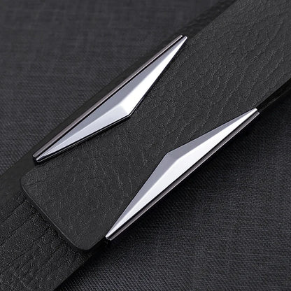 Taille Shaper en cuir véritable pour hommes et femmes, design de café brillant, marque de luxe, mode unisexe, haute qualité, environnement, 2024