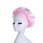 Femmes Satin solide à large bord chapeau de couchage nuit Bonnet de nuit soins des cheveux Bonnet Bonnet de nuit pour femmes hommes unisexe casquette bonnet de nuit