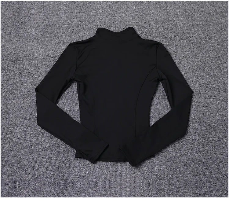 Veste de Sport pour femmes, chemise à manches longues, manteau d'entraînement, vêtements d'entraînement, de Yoga