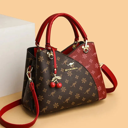 Kangourou femmes sac à main épaule sac à bandoulière automne nouveau Style à la mode maman sac grande capacité fermeture à glissière dames sac à main