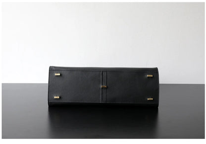 Niche léger luxe haut de gamme en cuir grande capacité première couche peau de vache sac à main pour femme sac fourre-tout banlieue loisirs polyvalent