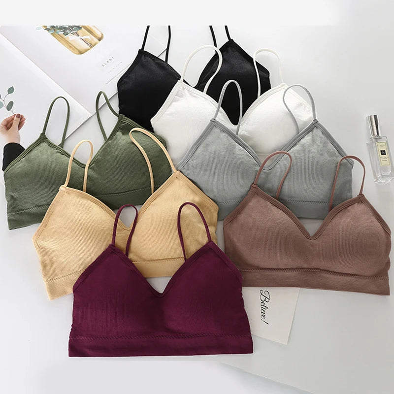 Femmes Sport soutiens-gorge séchage rapide élastique rembourré gymnase course biais soutien-gorge couleur unie Fitness Yoga Sport dessus respirants