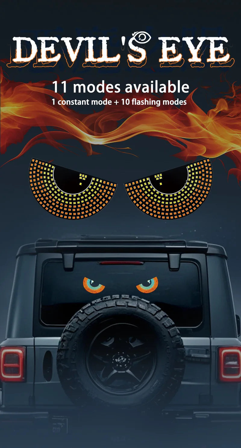 Écran d'affichage de panneau de pixels matriciel LED pour camion, Flexible, rvb, USB, 5V, motif de voiture, Graffiti, texte, projecteur, boutique d'animation, barre de rappel