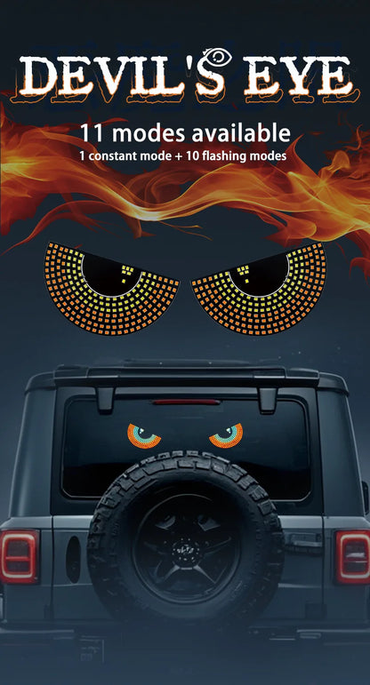 Écran d'affichage de panneau de pixels matriciel LED pour camion, Flexible, rvb, USB, 5V, motif de voiture, Graffiti, texte, projecteur, boutique d'animation, barre de rappel