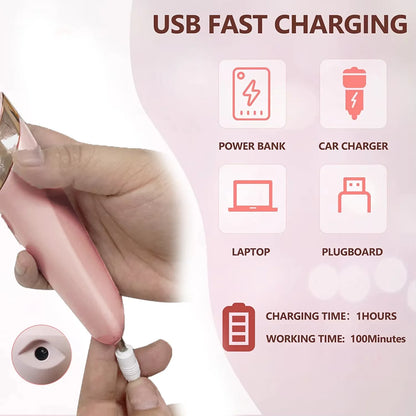 Lime Électrique Rechargeable pour les Pieds, Appareil de Pédicure, Dissolvant de Callosités, Outils de Soins pour les Talons, Élimination de la Fréquence de la Peau, Noir, 1 + 10 Set