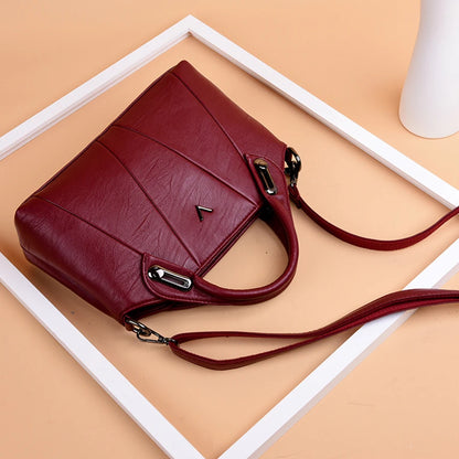 Sacs à main en cuir souple pour femmes, sac à bandoulière initié, sac fourre-tout décontracté, haute qualité, créateur de luxe, mode pour dames, 2024