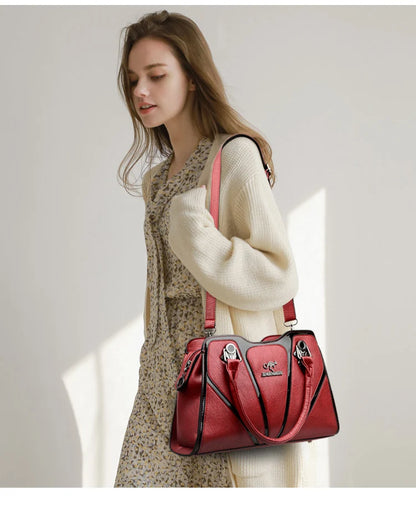 Femmes sacs sacs à main de luxe fourre-tout de mode dames sacs à bandoulière de haute qualité en cuir PU fourre-tout décontractés poignée supérieure épaule messager