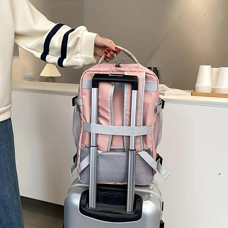 Sac à dos de voyage multifonction avec rangement pour chaussures, sac à bagages multicouche, grande capacité, 150