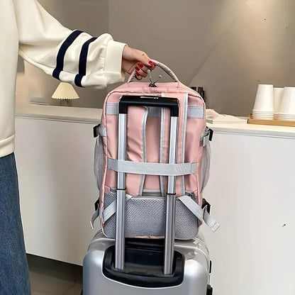 Sac à dos de voyage multifonction avec rangement pour chaussures, sac à bagages multicouche, grande capacité, 150