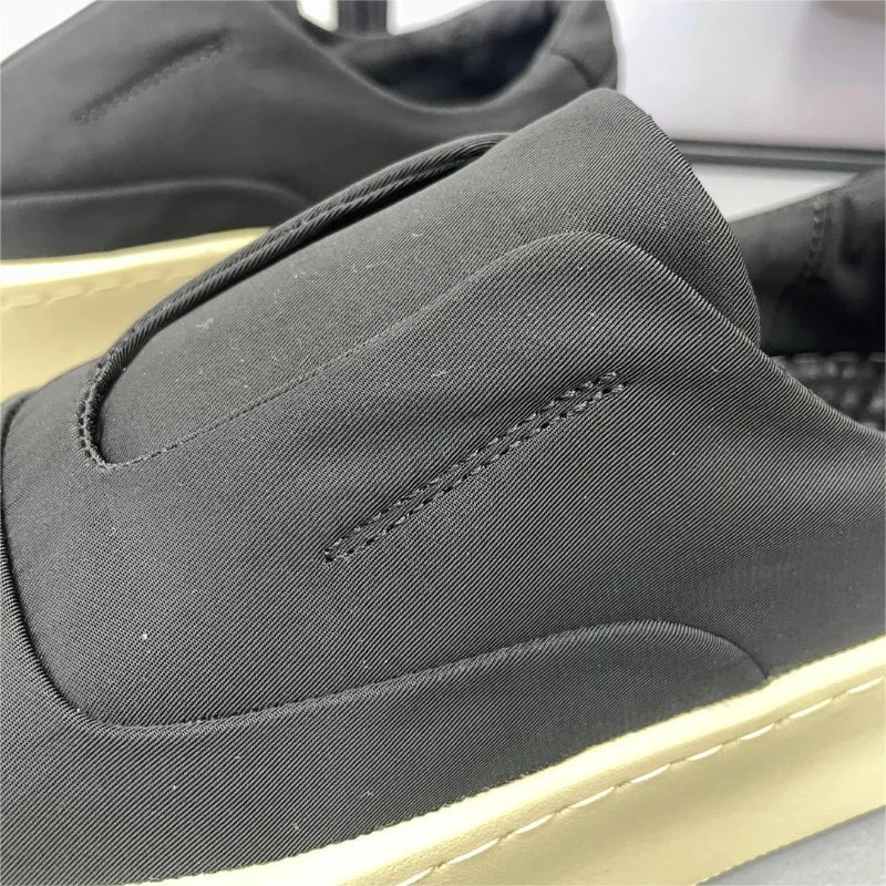 Hommes glace soie chaussures décontractées été nouveau respirant semelle souple chaussures plates décontractées toile chaussure en plein air confortable baskets homme Tenis