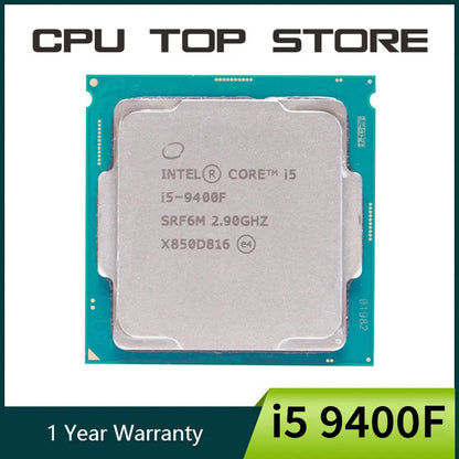 Processeur Intel Core i5 9400F 2,9 GHz 6 cœurs 65 W SRF6M/SRG0Z LGA 1151