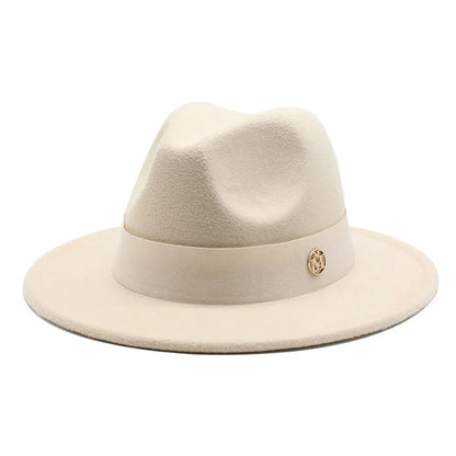 Nouveau chapeau Fedora pour femmes hiver élégant mode formelle mariage décorer église casquette Panama fête Jazz chapeau chapeau femme