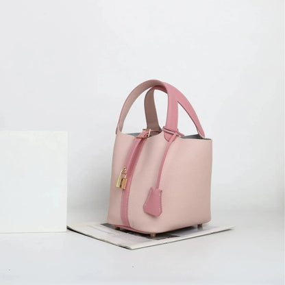 Sac à main en cuir de vache souple, panier de couche de sauna XVI, sac de détermination durable, fabriqué en Chine, nouvelle mode, 2024, E27