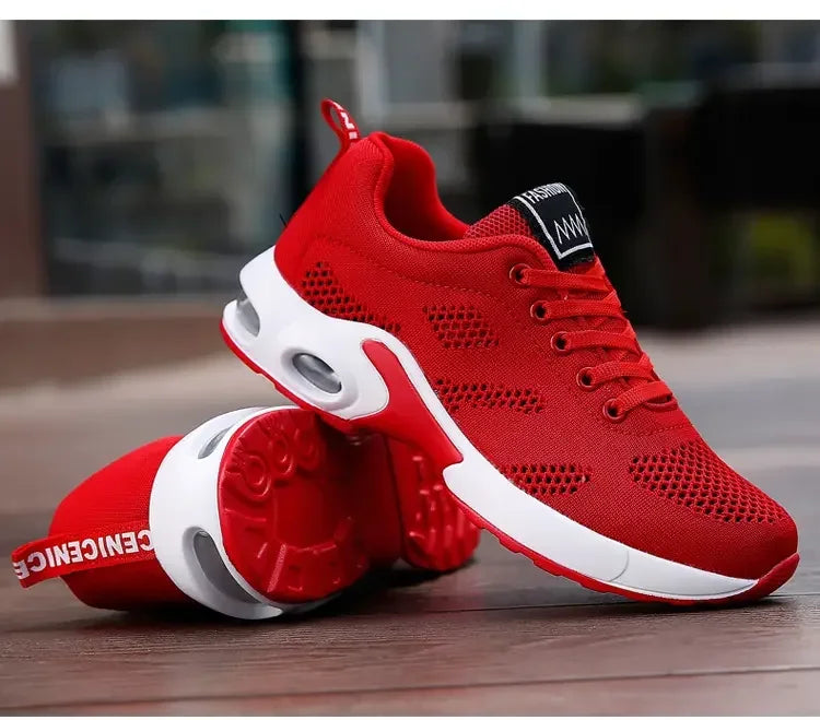 Femmes chaussures de course respirant maille extérieur léger chaussures de sport décontracté marche baskets Tenis Feminino Zapatos Mujer