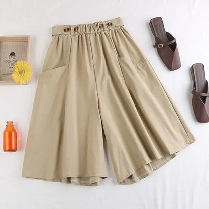 Jupe amincissante pour femme, pantalon moulant, taille élastique, couleur unie, nouveau style, été