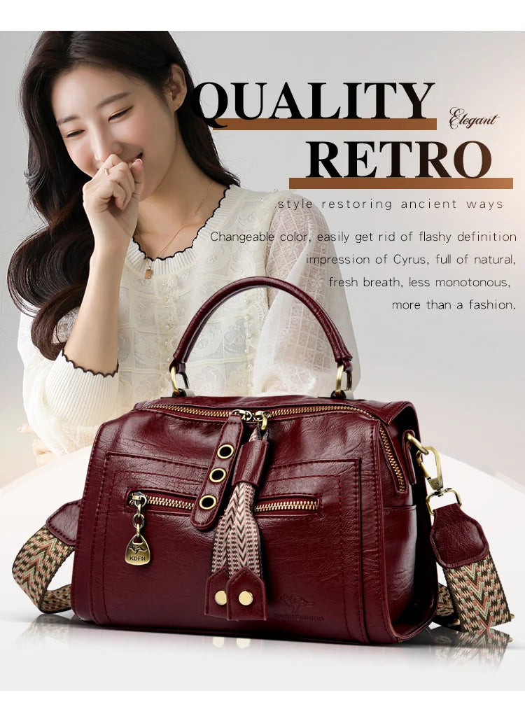 Femmes en cuir souple sacs à poignée supérieure sacs à Main de créateur de luxe dames grand Sac à bandoulière fourre-tout décontracté Sac de transport A Main