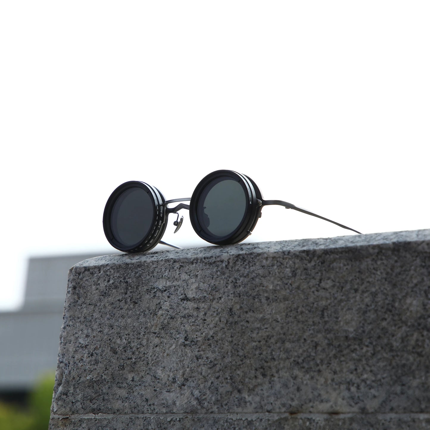 Clip magnétique personnalisé pour myopie sur lunettes de soleil à gradation réglable ND9