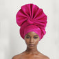 NigWin-Turban Africain de Haute Qualité pour ixde Mariage, Cravate de Sauna, Aso Oke Gele, Déjà Fabriqué, Auto Gele, 2025