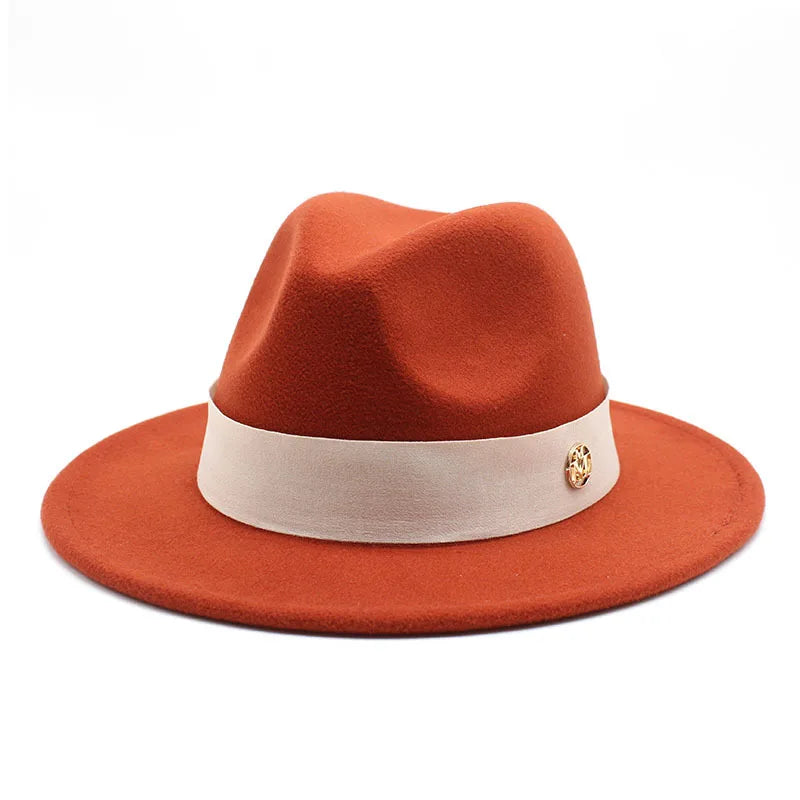 Nouveau chapeau Fedora pour femmes hiver élégant mode formelle mariage décorer église casquette Panama fête Jazz chapeau chapeau femme