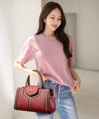 Sac à main tendance pour femmes, fourre-tout de bonne qualité, grande capacité, marque de luxe célèbre, Sac à bandoulière, nouvelle collection 2024