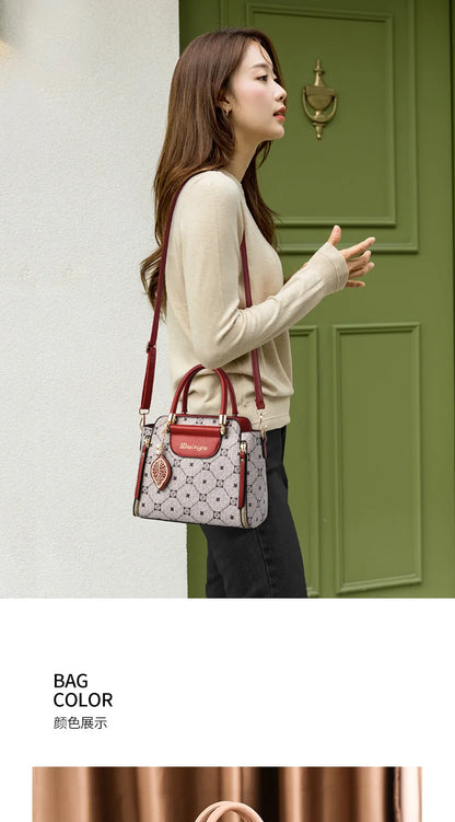 Sac à main à bandoulière alertes onale imprimé pour femme, sac à main à la mode, grande capacité, initié, rétro classique, urbain, nouveau