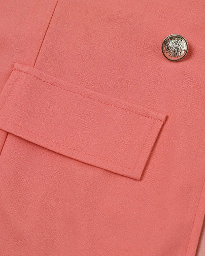 Mode polyvalent correspondant costume et jupe femmes décontracté imprimé fleuri manches bouffantes Blazer manteau et jupe ensemble dames deux pièces costume