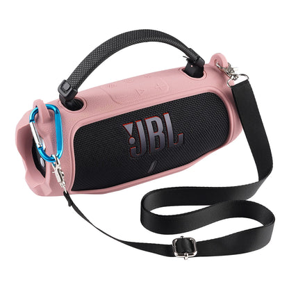 Étui de transport en Silicone pour haut-parleur Bluetooth Portable, housse de protection souple avec bandoulière pour haut-parleur JBL Charge 6