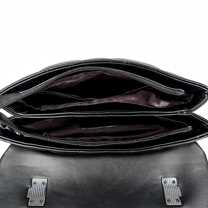 Sacs à main coréens en cuir souple pour femmes, sacs à bandoulière polyvalents, créateur de marque de luxe, mode initiée pour dames, nouvelle tendance