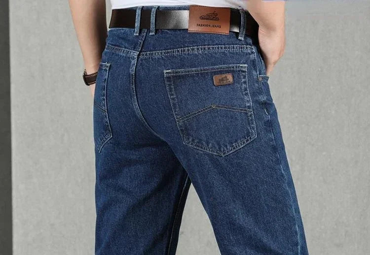 Jean pour hommes, vêtements de travail, pantalon de Cowboy, mode, haute qualité, Original, classique, droit avec poches, Baggy, nouvelle collection 2024