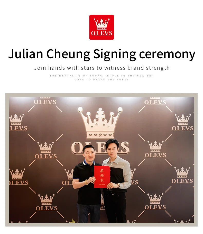 OLEVS montre à Quartz de luxe pour femmes montre élégante en acier inoxydable lumineux étanche semaine Date montre-bracelet dames robe montre