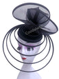 Église Fascinator Chapeau mariage maille casque femmes fête Banquet Chapeau casquette bandeau dames fête thé Royal Ascot pilulier casquettes